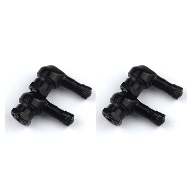 Vástago de válvula 2X Speravity accesorios para camiones de alta resistencia Negro 2piezas