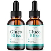 Gluco Bliss Advanced Formula Drops Blood Balance Support Supplement GlucoBliss 60 Servings