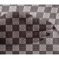 thumbnail image 4 of oneOone Viscose Chiffon Fabric Greek Key Geometric Decor Fabric Printed BTY 42 Inches Wide, 4 of 4