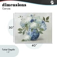 thumbnail image 4 of Stupell Industries Traditional Ornate Vase with Hydrangeas Canvas Art, 40 x 30, by Nan, 4 of 8