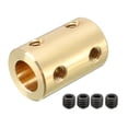 thumbnail image 4 of 2pcs Shaft Coupling 6-8mm Bore L22xD14 Robot Motor Wheel Rigid Coupler Connector, 4 of 4