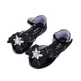 thumbnail image 7 of Gubotare Toddler Beach Shoes Toddler Girls Shoes Flower Punch Baby Flats Sandals Size 10 (Black,Toddler 10), 7 of 7
