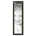 thumbnail image 2 of ArtToFrames 8x31 inch Black Velvet with Gold Picture Frame, Black MDF Poster Frame (4690), 2 of 7