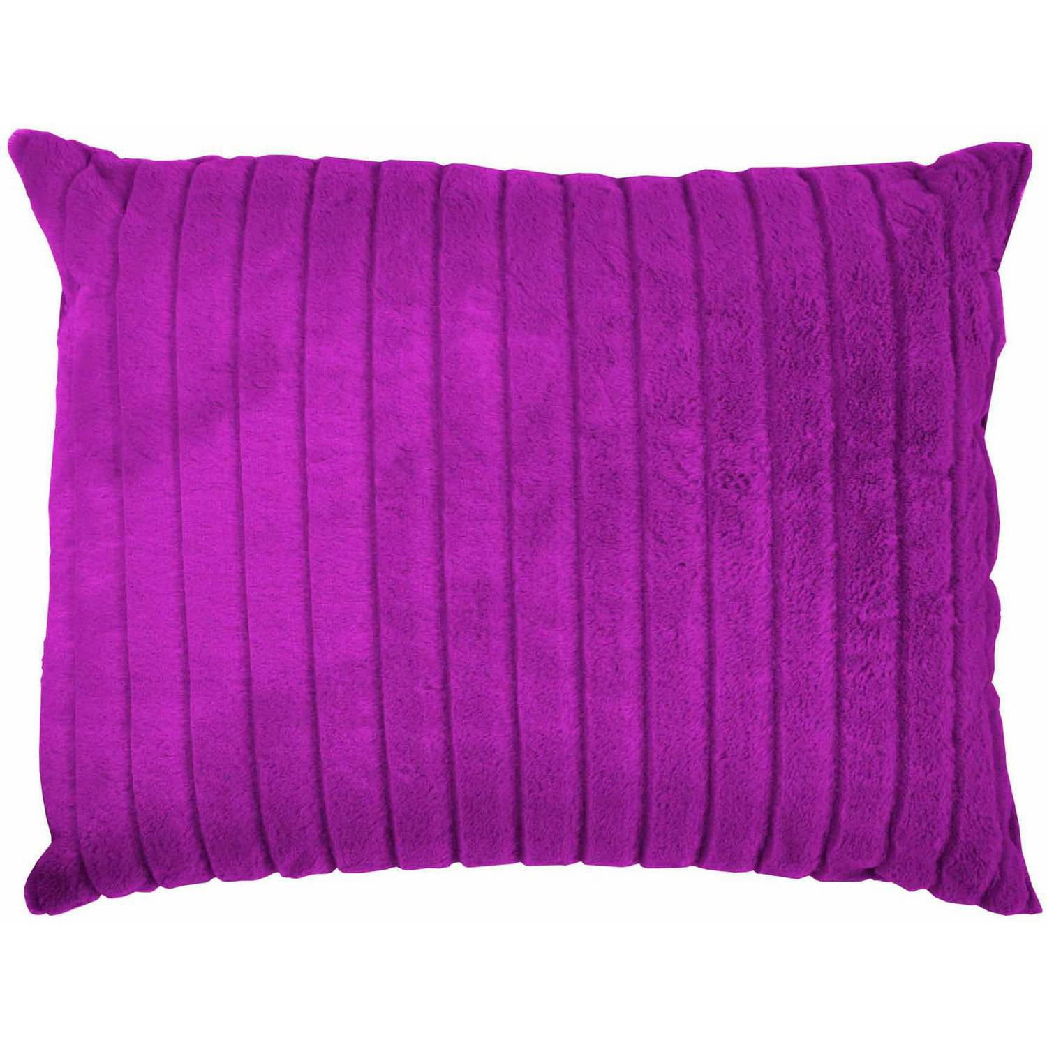 Your Zone Channel Fur Pillow Walmartcom - your zone channel fur pillow walmartcom -