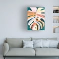 thumbnail image 2 of Canvas Wall Art - Jennifer Paxton Parker 'Multicolor Monstera II' Wall Art for Living Room, Bedroom, or Office Décor by Trademark Fine Art - 35 x 47 Inches, 2 of 4