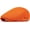 Orange, variant on Minzimin Mens Mesh Newsboy Hat Breathable Summer Flat Cap Beret Gatsby Ivy Driving Hat Adjustable Golf Cap