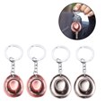 thumbnail image 3 of 4pcs Hat Key Chain Retro Men's Car Keys Pendant Bag Accessories (Assorted Color), 3 of 9