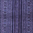 thumbnail image 1 of Ahgly Company Indoor Square Abstract Blue Modern Area Rugs, 6' Square, 1 of 4