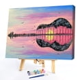 thumbnail image 3 of Cuadros Decorativos DIY guitarra paisaje pintura al óleo por números dibujo sobre lienzo imágenes decoración del hogar Ehuebsd Nuevos Originales, 3 of 9