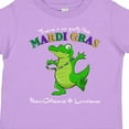 thumbnail image 4 of Inktastic There's No Party Like Mardi Gras-alligator Boys or Girls Toddler T-Shirt, 4 of 5