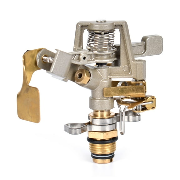 RYUJNDK 360 Degree Small Garden Yard Sprinkler Heavy Duty Base Metal Sprinkle Stationary Water Sprinkler for Small Area