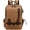Coffee, variant on Mygreen Water-resistant Canvas Backpack with Anti-Theft Pocket, Daypacks Fits 15.6 Inch Laptop for Men Perfect for Work, Travel, Daily Use (Coffee)