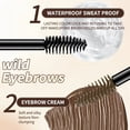 thumbnail image 4 of Double-Ended Eyebrow Tint & Fixer Brow Gel, 2 in 1 Tinted Eyebrow Gel, Long Lasting Waterproof Brows Tint Stain and Brow Fix Gel, Quick-Drying, Smudge-Proof, 24HR Hold, 4 of 7
