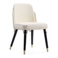 thumbnail image 2 of Manhattan Comfort Estelle 18.9" Faux Leather Dining Chair in Cream (Set of 2), 2 of 6