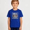 thumbnail image 2 of Boys Graphic T Shirt Keep It Classic Controller Short Sleeve Kids Tees Retro Gamer 100% Cotton Soft Tops 4-13Y, 2 of 5
