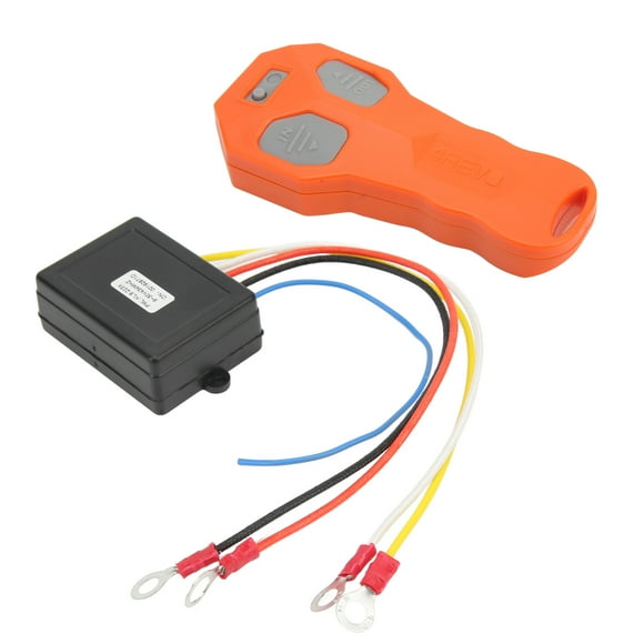 Winch Remote Controller, Portable  Universal Simple  Wireless Winch Remote Control Kit with Indicator Light for ATV for Truck