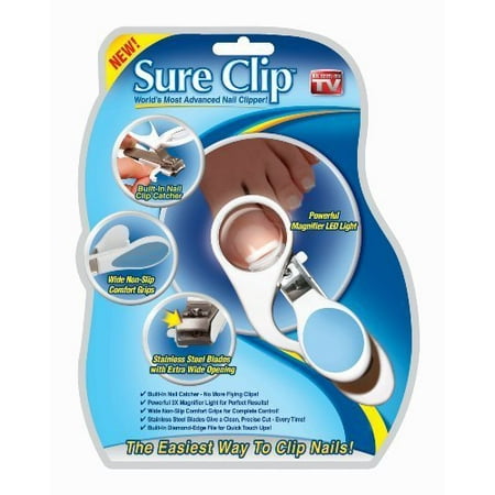 Sure Clip, World's Most Advanced Toenail Clipper (Best Way To Clip Toenails)