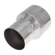 thumbnail image 1 of Rebajadora de codo de escape mandrel de 3.5" OD a 4.5" OD adaptador de tubo de acero inoxidable T304 6 pulgadas de longitud tono plateado, 1 of 7