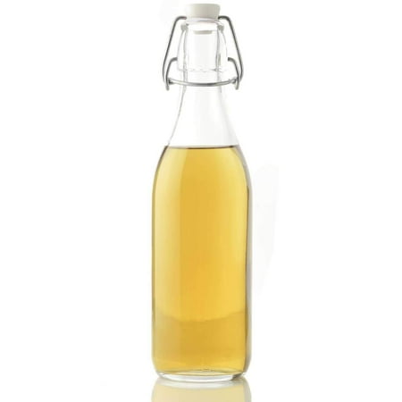 

Large 33oz Glass Swing Top Bottle Carafe - Kombucha Kefir Beer Water Milk Beverage Liquor