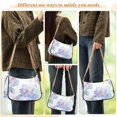 thumbnail image 4 of FORMRS Womens Shoulder Bag with Chain Strap Clutch Purse Cute Tote Handbag, Pastel Flower Pattern, 4 of 7