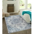 thumbnail image 2 of GLN Rugs Delos - Indoor, Machine Washable Area Rug 3'x5' Multi Gray Home Carpet, 2 of 7