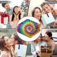 thumbnail image 5 of Wearable Blanket,Colorful Rainbow Tie Dye Spiral Pattern Hooded Wearable Flannel Blanket for Adults & Teens,Winter Poncho Shawl Wrap Cape Cozy Anti-Pill,50"x60", 5 of 5