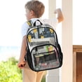 thumbnail image 7 of ALAZA Clear Backpack Funny Cute Cats PVC Transparent BookBag, 7 of 7