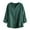 Blackish Green, variant on Women's Casual Shirts Long Sleeve Linen Blend Tops Loose Fit Crew Neck Pullover Summer fall fashion Blouse with Pockets, Comfortable Office Wear & Vacation Tee, Blackish Green