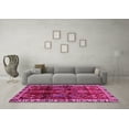 thumbnail image 3 of Ahgly Company Indoor Square Persian Pink Traditional Area Rugs, 8' Square, 3 of 4