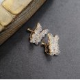 thumbnail image 5 of 1 Paire S925 Argent Aiguilles Papillon Boucles Doreilles, Mode Temprament Tiss Main Papillon Boucles Doreilles, 5 of 5