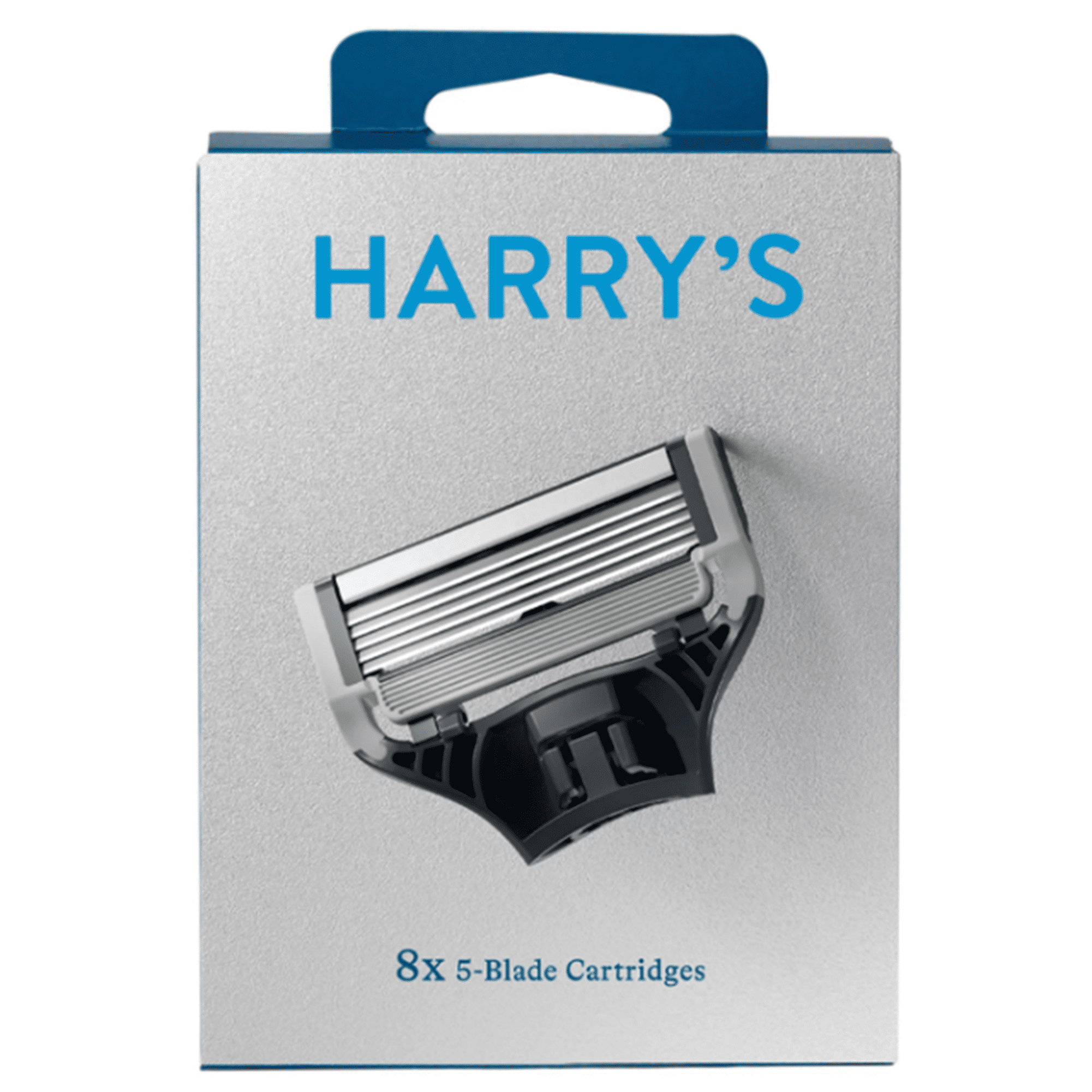 Harry's Men's 5-Blade Razor Blade Refills, 8 Count