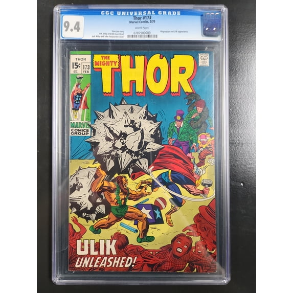Thor #173 - CGC 9.4 Comic Book