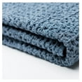 thumbnail image 3 of Supima Waffle Bath Sheet – Quick Dry Oversized Bath Towel for Bathroom – 100% USA-Grown Cotton, Lightweight & Absorbent – Denim Blue, 38" x 67", 3 of 9