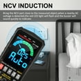thumbnail image 3 of HABOTEST HT126B Smart Digital Multimeter 6000 Counts True RMS Auto-ranging VA Color Screen Electrical Tester Voltmeter Ammeter Temperature Measuring Multifunction AC DC Voltage Current, 3 of 7