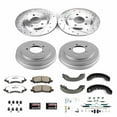 thumbnail image 3 of PowerStop Front and Rear Z26 Street Warrior Brake Pad Rotor Drum and Shoe Kit Fits: DODGE Select Models K15251DK-26, 3 of 9