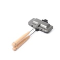 thumbnail image 1 of Hot Sandwich Maker, Hot Dog Toaster, Double-Sided Sandwich Baking Pan, Double Sided Frying Pan, Grilled Cheese Maker Nonstick Sandwich Maker Flip Grill Pan （two-color）, 1 of 5