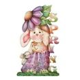 thumbnail image 5 of Designocracy Spring Bunny Easter Outdoor Decor Large Ornament by J. Mills-Price, 5 of 11