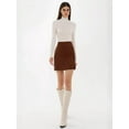 thumbnail image 2 of High-Waist Side-Slit Skirt, 2 of 6