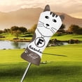 thumbnail image 3 of Golf Wood Headcovers Driver UT Fairway Wood Funda protectora de madera para equipos de golf Café Zulema Funda para palos de golf, 3 of 8