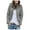 Grey, variant on White Blazer Womens Open Front Blazers Casual Long Sleeve Lapel Collar Button Down Work Office Jackets Blazer with Pocket