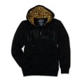 thumbnail image 2 of Sudadera con capucha de forro polar Ecko Unltd. Cheetah para mujer negra extragrande, 2 of 2