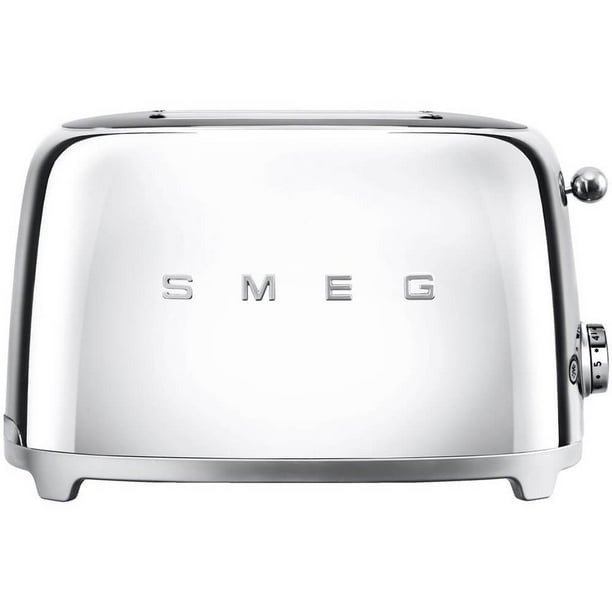Smeg TSF01SSUS 2 Slice Toaster Chrome
