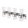 thumbnail image 2 of 4 Light Bath Vanity In Modern Style-11 Inches Tall And 32 Inches Wide-Polished Nickel Finish Z-Lite 343-4V-Pn, 2 of 2