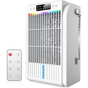 Portable Air Conditioners Fan,AI Evaporative Mini Room Air Conditioners,Portable AC Unit Air Cooler with 4 in 1 Humidifier Fan Conditioner with 1500ML, 3 Speed AC Portable for Room (White)