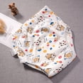 thumbnail image 5 of Pañales reutilizables para bebé, 6 capas, impermeables, de algodón, reutilizables, transpirables, pantalones cortos de entrenamiento, ropa interior, pantalones de tela, 2024, 5 of 5