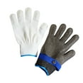 thumbnail image 2 of Scienceny Guantes de seguridad individuales a prueba de rayones más mitones de trabajo con anillo de acero PE Artesanía, 2 of 6