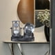 thumbnail image 5 of Bola de nieve de cristal vintage y torre de reloj de arena | Decoración navideña musical con arena fluida | Adorno de escritorio de 50 ml para sala de estar y dormitorio, 5 of 5