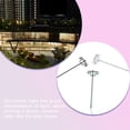 thumbnail image 3 of Yuarrent Modelo de lámpara de vía férrea musgo micropaisaje al aire libre 1:87 LED farola de Metal decoración de jardín pista luz arena accesorios Artesanía Verde (luz blanca) Yuarrent HA066876-05, 3 of 6