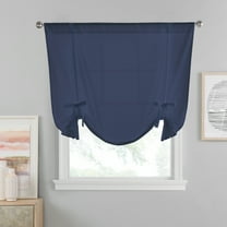 Vue Window Solutions Kingsbury 63 x 42 Tie Up Shade in Indigo