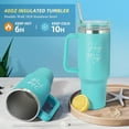 thumbnail image 3 of 15PCS Birthday Gifts for Women, Relaxing Spa Gifts Baskets for Her, Care Package with Luxury Flannel Blanket and 40 oz Tumbler, Valentines, Mothers Day, Gift for Mom, Wife, Friends, 3 of 8